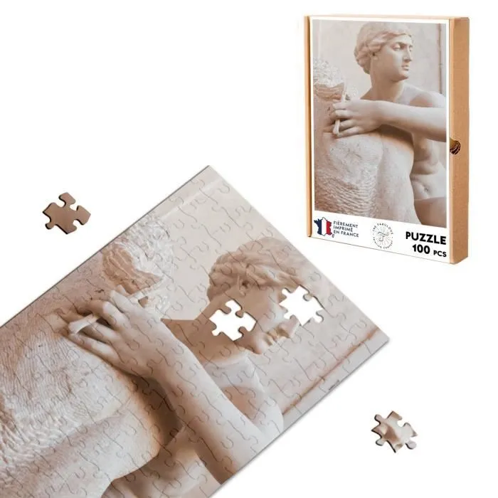 Puzzle Classique 100 pièces Statue de Marbre Femme Grec Sculpture-0