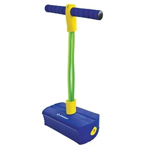 Bâton sauteur en mousse - Schildkröt - Fun Jumper - Bleu, vert et jaune - Pour enfant - A partir de 3 ans-0