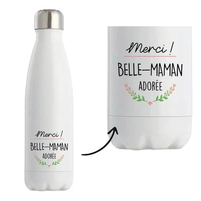 Gourde isotherme Belle-Maman adorée Légère / Ergonomique / Pratique-0