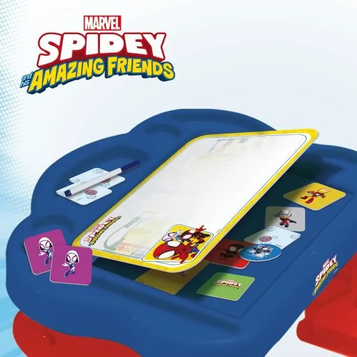 Bureau d'activités pour enfants - Spidey Super desk - Edu games - LISCIANI-4