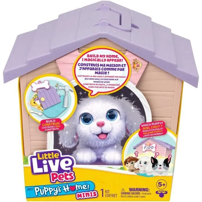 Niche surprise - Moose Toys - Chien rose - Modèle aléatoire - Accessoires inclus - 5 ans et plus-3