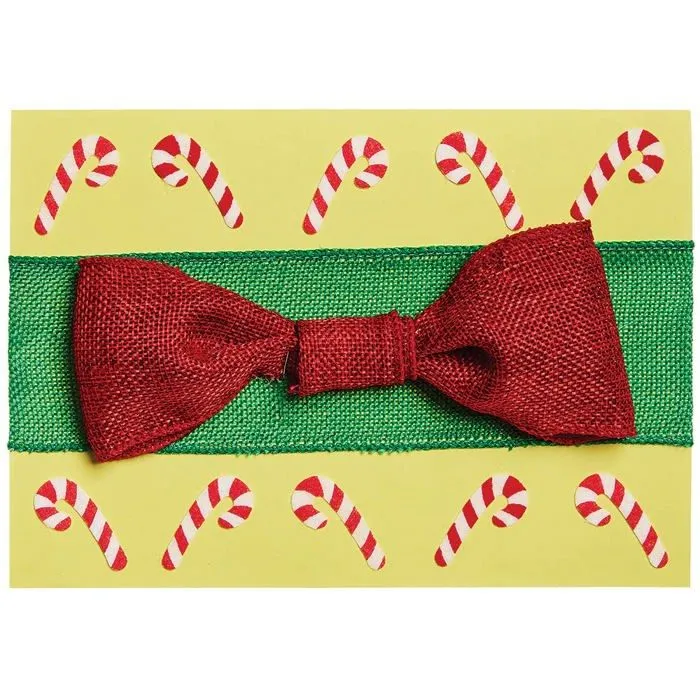 Baker ross - FX347 - Rouleau Toile de Jute de Noel - Lot de 2, Rouleau Ruban Noel ()-3