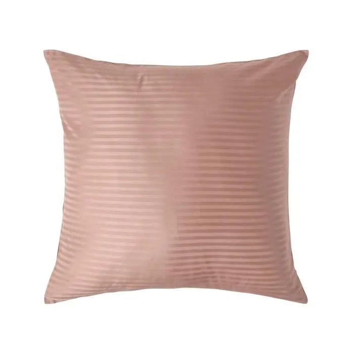 Taie d'oreiller - Homescapes - Taupe - 100% Coton Égyptien - 330 Fils - 80 x 80 cm-0