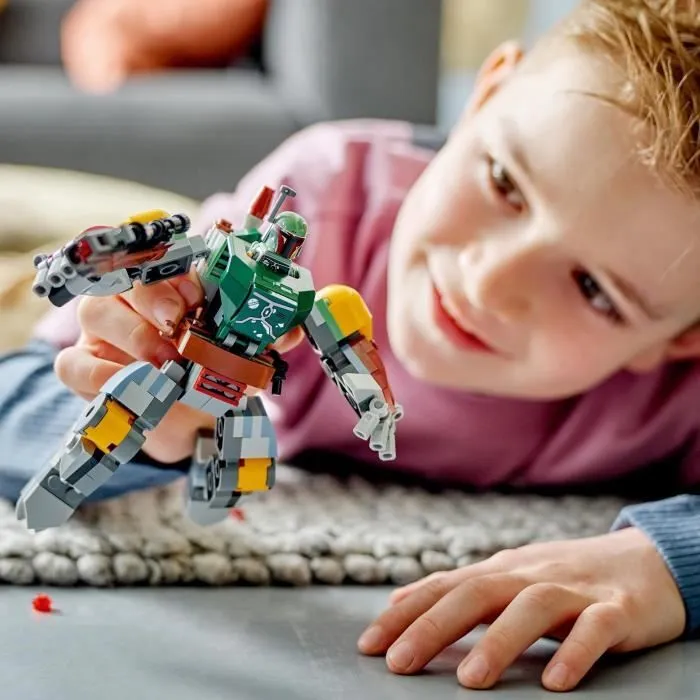 LEGO® Star Wars 75369 Le Robot Boba Fett, Figurine à Construire avec Blaster Lance-Tenons et Jetpack-4